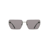 Calvin Klein Gray Metal Men Sunglass -   -  Calvin Klein.